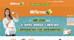 Desktop Screenshot of mifarma.com.pe